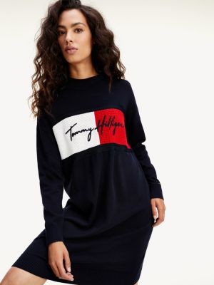 Tommy Hilfiger TH Warm Relaxed Fit Jumper Dress - ShopStyle