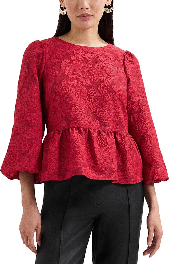 Phase Eight Ellis Peplum Hem Top