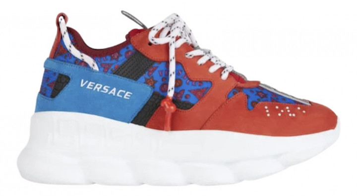 versace trainers red