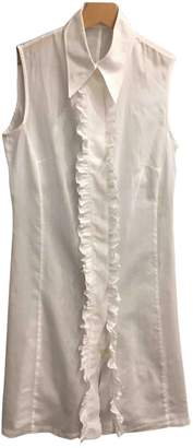 Alberto Biani White Cotton Dress for Women