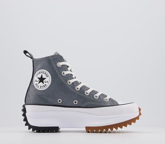 converse leather grey