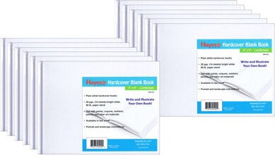 Flipside Plain Blank Book