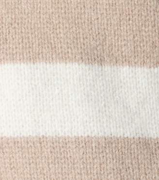Diane von Furstenberg Striped angora-blend cardigan