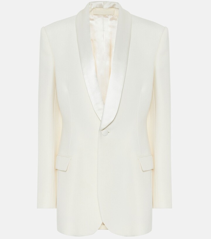ladies white dinner jacket