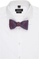 Thumbnail for your product : Duchamp Polka Dot Silk Jacquard Bow Tie-Blue