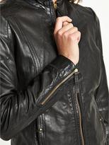 Thumbnail for your product : BOSS ORANGE Jonassa Leather Jacket
