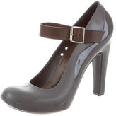 Thumbnail for your product : Marni Rubber Mary Jane Pumps