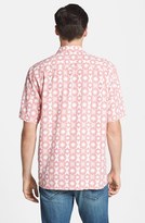 Thumbnail for your product : Tommy Bahama 'Tile Effect' Island Modern Fit Silk Campshirt
