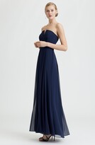 Thumbnail for your product : Dessy Collection Strapless Chiffon A-Line Gown