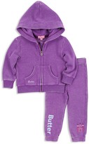 Thumbnail for your product : Butter Shoes Girls' Sparkle Princess Embellished Hoodie & Sweatpants Set