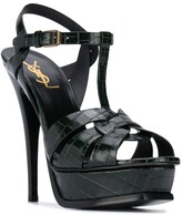 Thumbnail for your product : Saint Laurent Chunky Heeled Sandals