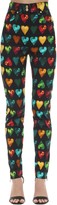 Thumbnail for your product : Versace Printed Cotton Denim Jeans