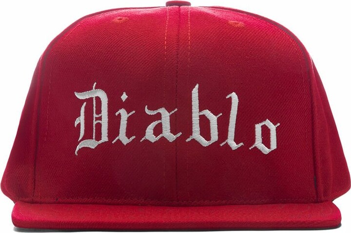 Willy Chavarria Diablo Logo Snapback Hat