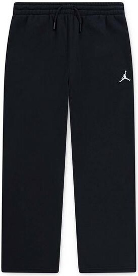 Jordan Kids' Brooklyn Essentials Open Fleece Sweatpants Small Black Regular