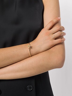 Delfina Delettrez 18kt gold and diamond Love bracelet