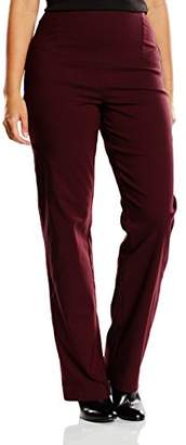 Sheego Women's 306397 Relaxed Trousers - red - 16