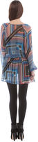 Thumbnail for your product : Twelfth St. By Cynthia Vincent | Silk Peasant Dress - Rubick's Cube