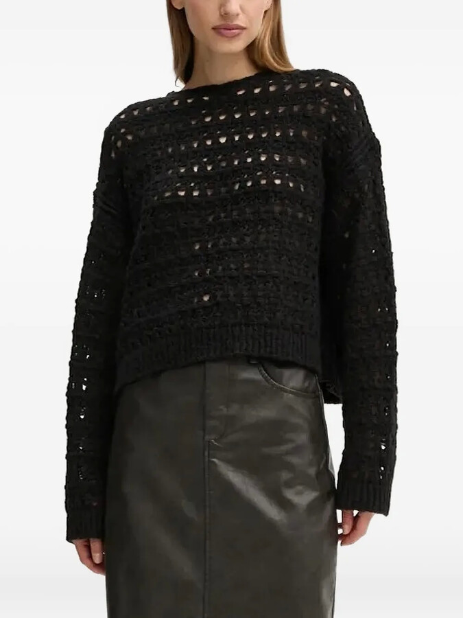 Drykorn Open-Knit Sweater