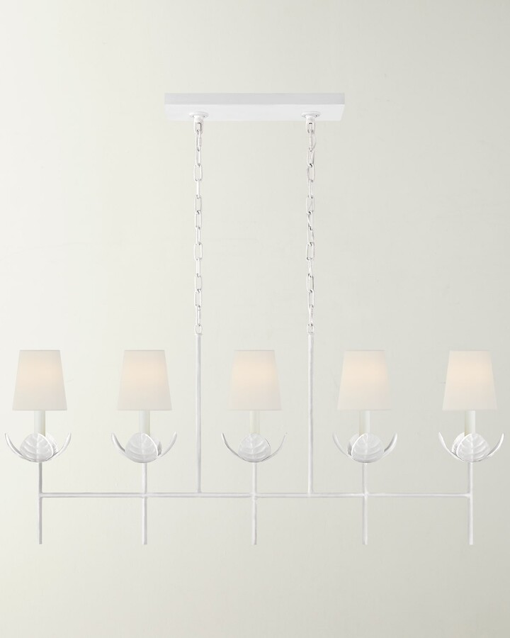 Julie Neill for Visual Comfort Signature Illana Large Linear Chandelier