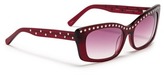 Thumbnail for your product : Nobrand x Linda Farrow star rivet brow bar acetate sunglasses