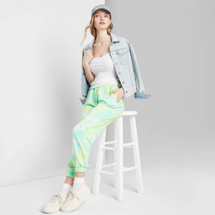 Women's High-Rise Tie-Dye Sweatpants - Wild FableTM