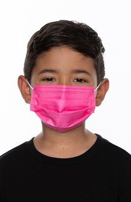 Medipop 5-Pack Kids' Disposable Pleated Face Masks
