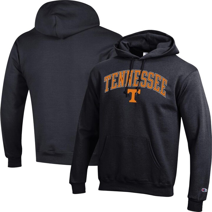 Champion Men's Black Tennessee Volunteers Arch Over Logo Pullover Hoodie