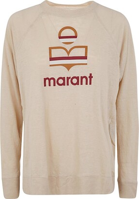 Isabel Marant Étoile Kiefferf Logo Printed Crewneck T-Shirt