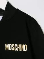 Thumbnail for your product : Moschino Kids Teddy sequin-embellished bomber jacket
