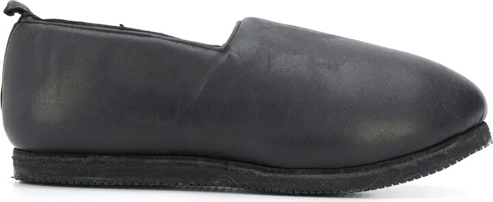 Guidi Plain Chunky-Style Loafers