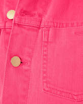 Thumbnail for your product : L'Agence Celine Pink Denim Jacket