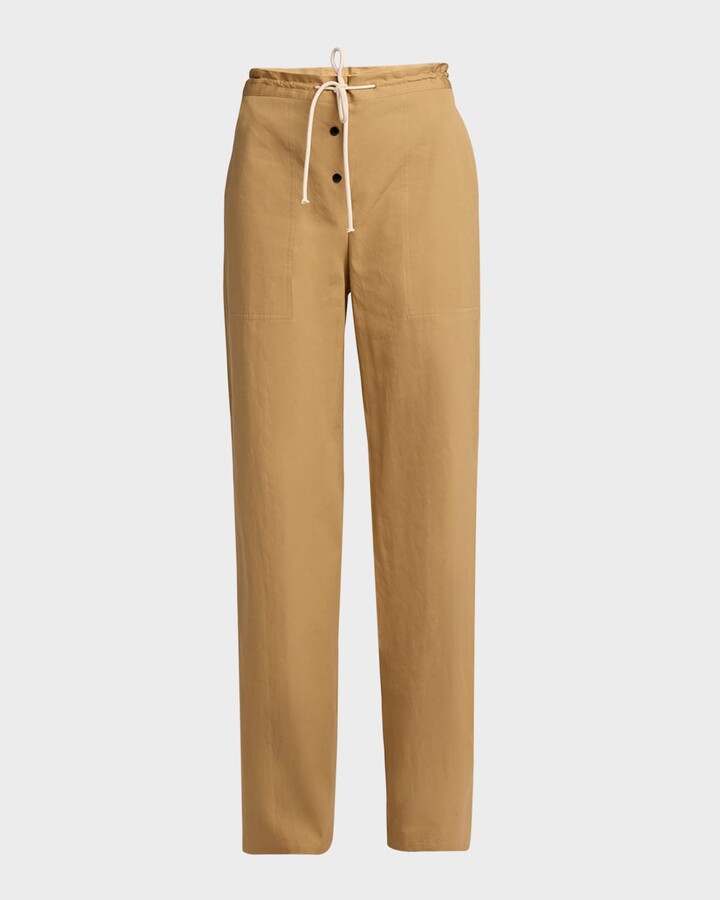 The Row Bonnette Technical Cotton Pants