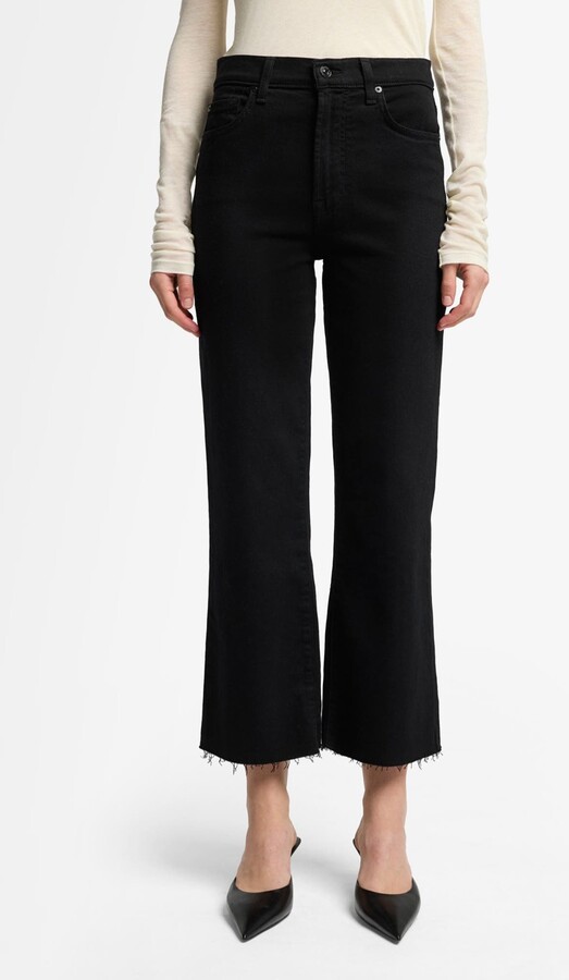 Alexa Crop Straight Leg Jeans