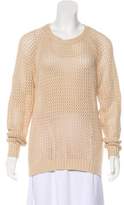 Thumbnail for your product : Isabel Marant Ãtoile Isabel Marant Open Knit Long Sleeve Sweater Ãtoile Isabel Marant Open Knit Long Sleeve Sweater