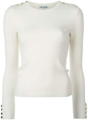 Elizabeth and James Gabrielle knitted blouse