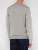 Thumbnail for your product : A.P.C. Electronic Cotton Blend Sweatshirt - Mens - Grey