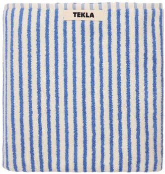 Tekla Coastal stripes organic bath sheet