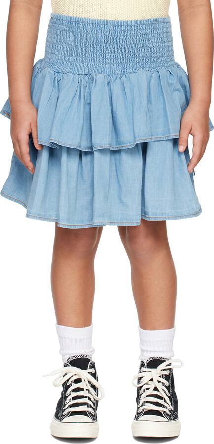 Molo Kids Blue Bonita Skirt
