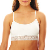 Thumbnail for your product : JCPenney Flirtitude Lace-Trim Bralette