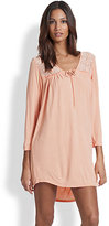 Thumbnail for your product : Oscar de la Renta Sleepwear Modal Knit Short Gown