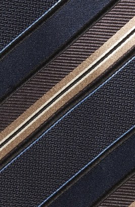 Canali Men's Stripe Silk Tie