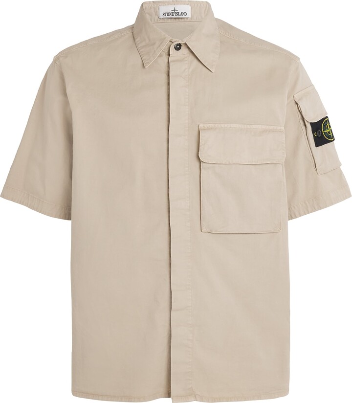 Stone Island Short-Sleeve Utility Shirt
