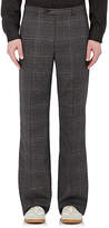 Thumbnail for your product : Maison Margiela Men's Plaid Wide-Leg Wool Trousers