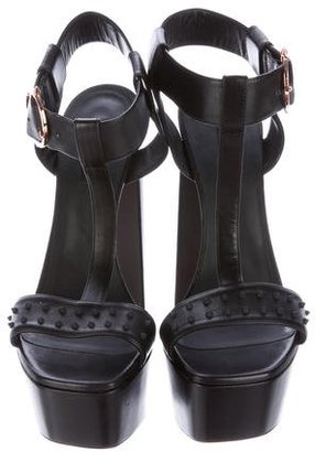 Ruthie Davis Leather Embellished Sandals