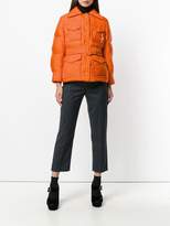 Thumbnail for your product : Prada belted down jacket