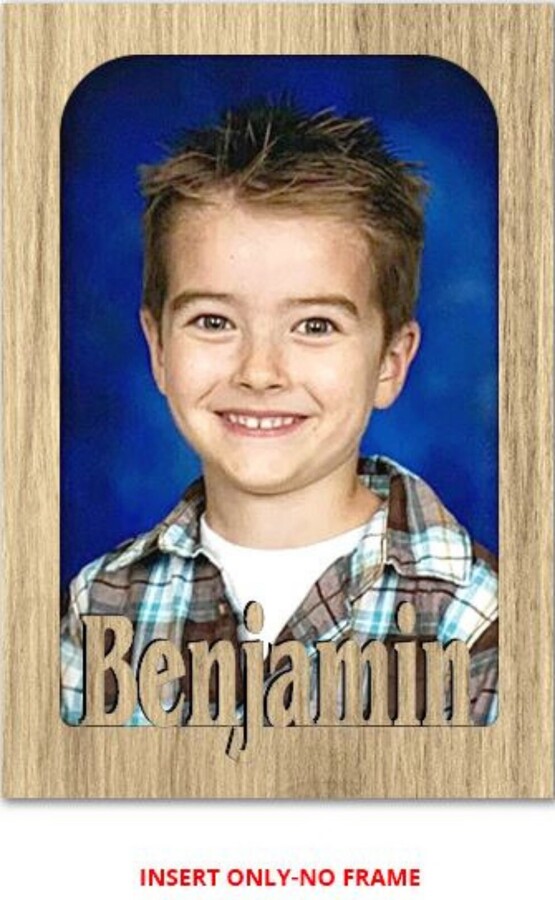 Etsy School Years Picture Insert Only | No Frame - Holds 1 4" X 6" Or 5" 7" Photo, Personalized With Any Name