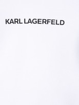 Thumbnail for your product : Karl Lagerfeld Paris Logo Print Bodysuit