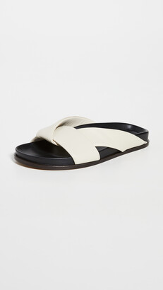 Emme Parsons Folded Slide Sandals