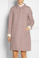 Thumbnail for your product : Nina Ricci Geometric-print ponte coat