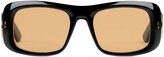 Thumbnail for your product : Gucci Eyewear Interlocking-G rectangle-frame sunglasses
